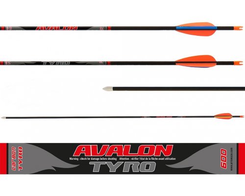 AVALON TYRO Carbon Arrow SPINE 600-1