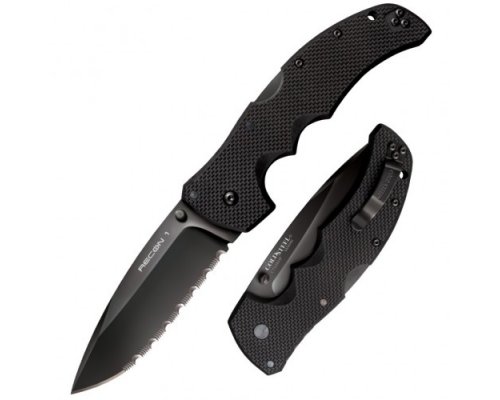 COLD STEEL RECON 1 Spear Point SERRATED Edge-1
