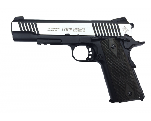 COLT 1911 RAIL GUN ® DUAL TONE AIRSOFT Pistol-1