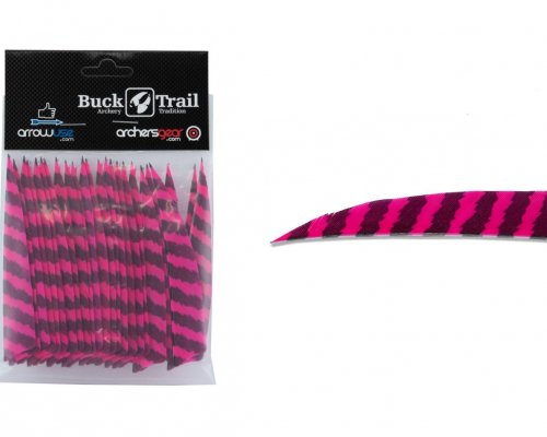 BUCK TRAIL Pink Feathers-1