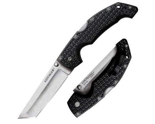 COLD STEEL VOYAGER LARGE TANTO POINT PLAIN EDGE-1