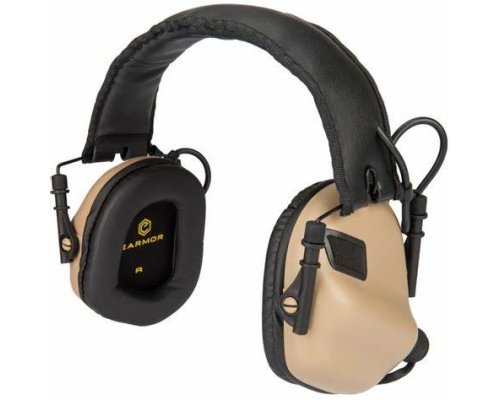 Earmor M31 Electronic Hearing Protector - Coyote-1