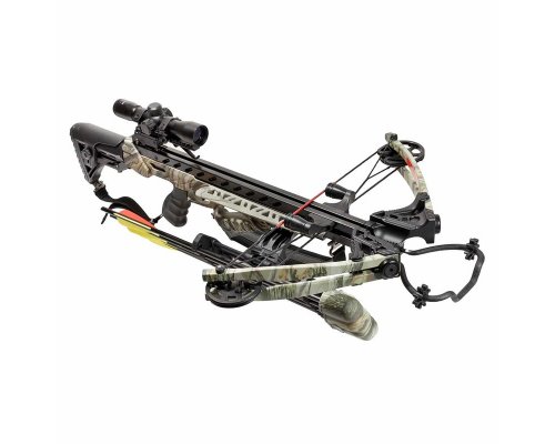 COMPOUND Crossbow MKXB56 175 LBS 375 FPS FROST WOLF GOD CAMO-1