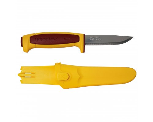 Morakniv Basic Limited Edition (S) Yellow-Red Fixed knife-1