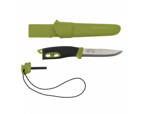 Morakniv Companion (S) Spark Green Fixed knife-1