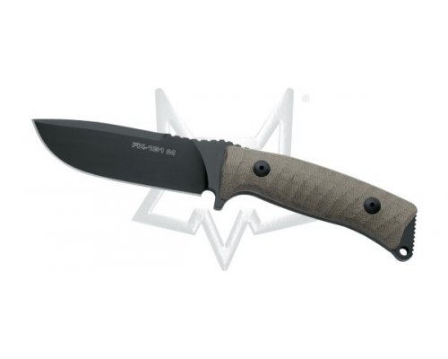 Fox Pro Hunter Micarta OD Fixed Blade Knife-1