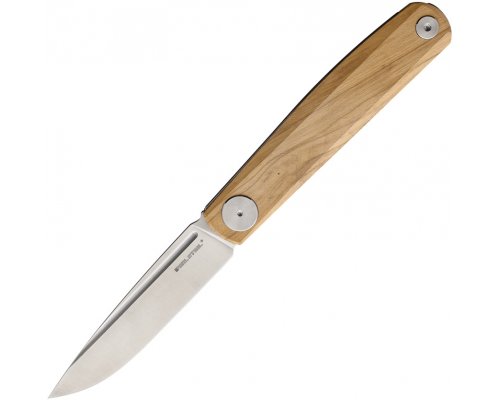 Real Steel Gslip Olive Wood Folding knife-1
