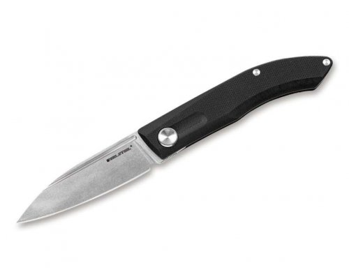 Real Steel Stella Black Folding knife-1
