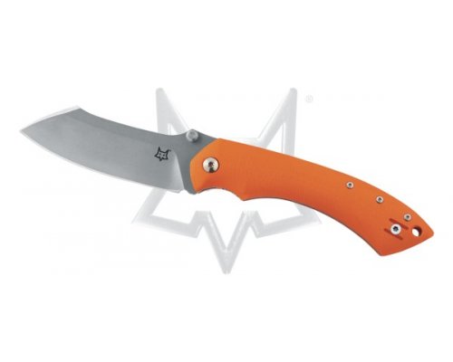 Fox Rom Pelican Orange Folding Knife-1
