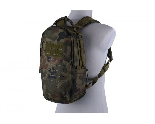 Small Laser-Cut Tactical Backpack - WZ.93 Woodland Panther-1