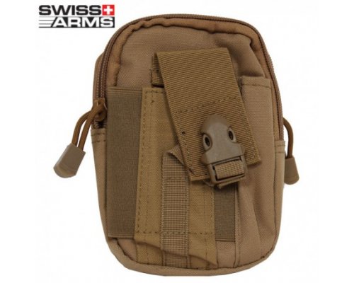 Tactical Pouch - MOLLE - Tan - C100-1