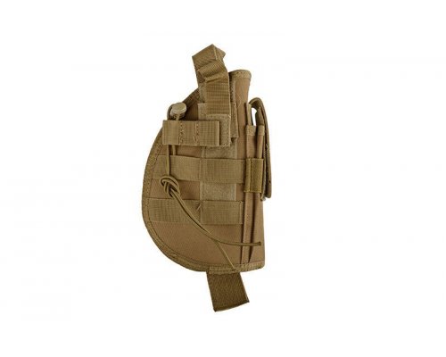 Universal Holster with Magazine Pouch - Tan-1