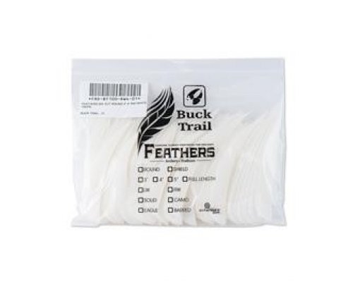 Buck Trail Feathers White-1