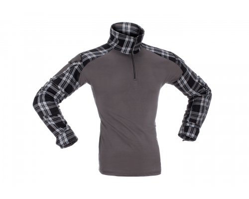 Invader Gear Flannel Combat Shirt Grey M-1