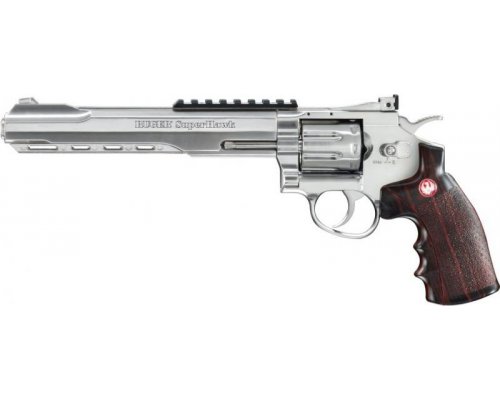 RUGER SUPERHAWK 8 Airsoft Revolver - Silver-1