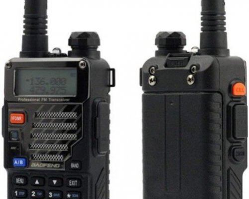 RADIO STANICA BAOFENG UV-5R PLUS (VHF/UHF) – CRNA-1