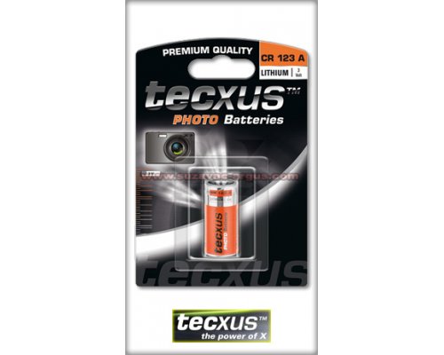 TECXUS Battery 3 V CR123A-1