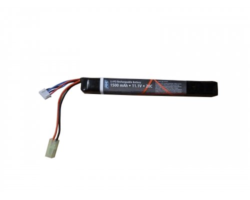 ASG LiPo 11.1V/1500mAh stick baterija - 15c - T-CONNECT (DEANS)-1
