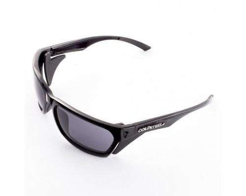 COLD STEEL Battle Shades Mark-III Lo-Pro Sunglasses (Gloss Black) Polarized-1