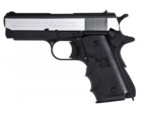 Colt 1911 Defender Gas Dual Tone - Silver Slide, Black Lower Airsoft pištolj-1