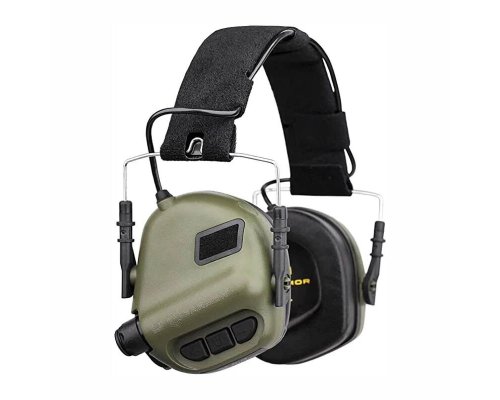 EARMOR M31 ELECTRONIC HEARING PROTECTOR Foliage Green Slušalice-1