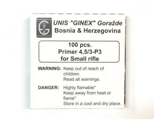 Ginex Primers for small rifle-1