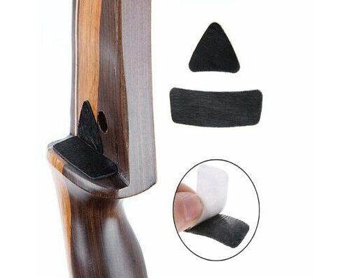 BUCK TRAIL TRADITIONAL CALF HAIR SHELF AND PLATE ARROW REST STICK ON-1