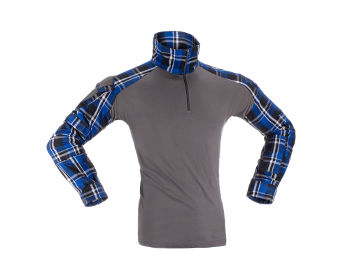 Invader Gear Flannel Combat Shirt Blue L-1
