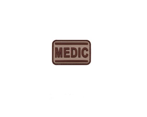 JTG Patch Gumena Oznaka - Desert Medic-1