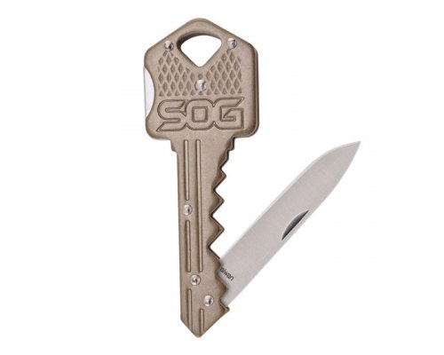 SOG Key Knife Brass-1