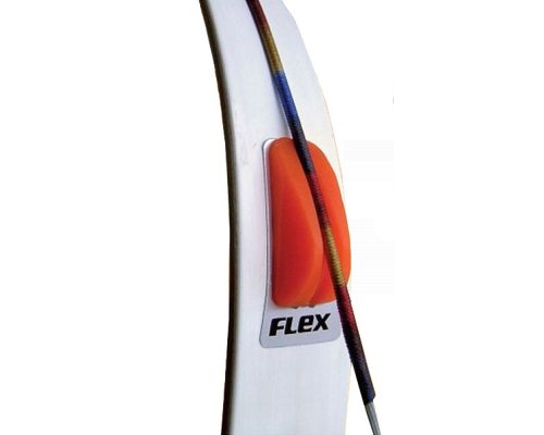 Flex Archery LIMB DAMPERS V-FLEX LIMB-STRING DAMPER RED 1/PR-1
