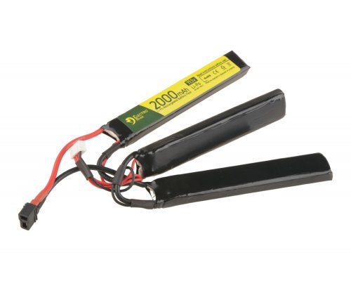 Electro River LiPo 11.1V 2000 mAh 25/50C T-connect (DEANS) Butterfly Battery-1