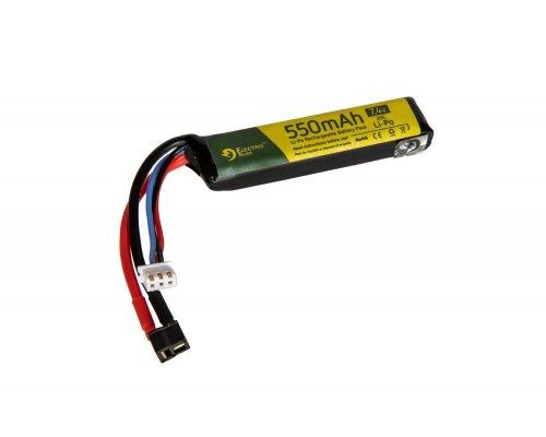 Electro River LiPo 7.4V 550mAh 20C Battery for AEP with MOSFET-1