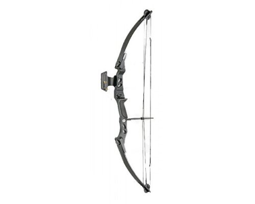 compound bow 55 lbs black-1