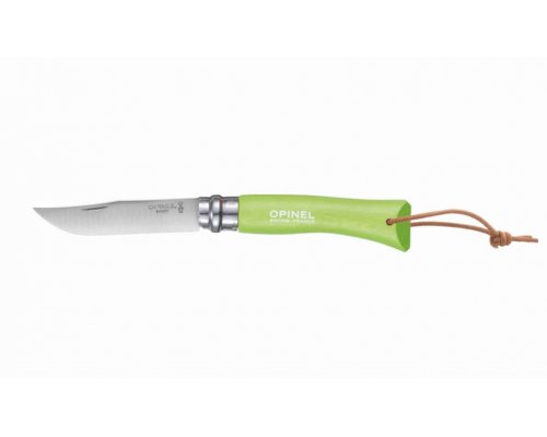 Opinel knife N°07 apple green-1