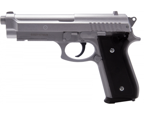 Cybergun PT92 Spring Silver Metal Slide 6mm 0.5J 12BBs Airsoft pištolj-1
