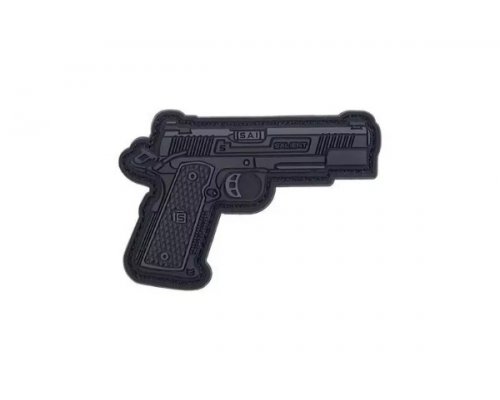 Tactical RED 1911 Patch - gumena oznaka-1
