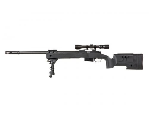 Specna Arms SA-S03 CORE™ High Velocity Sniper Rifle Replica - Black-1