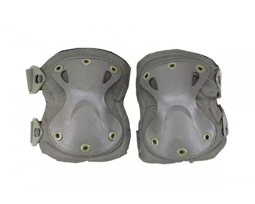 Set of Future knee protection pads - Olive-1