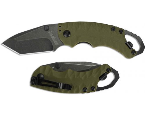 Kershaw Shuffle II Linerlock Preklopni nož OD Green-1