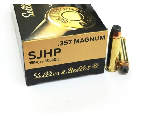 Sellier & Bellot .357 Magnum SJHP 10,25g-1