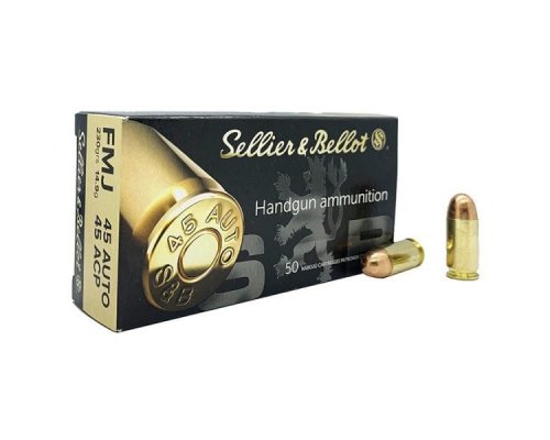 Sellier & Bellot .45 Auto FMJ 14,9g-1