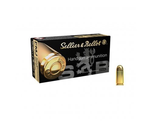 Sellier & Bellot 9mm K .380 AUTO FMJ 6g-1