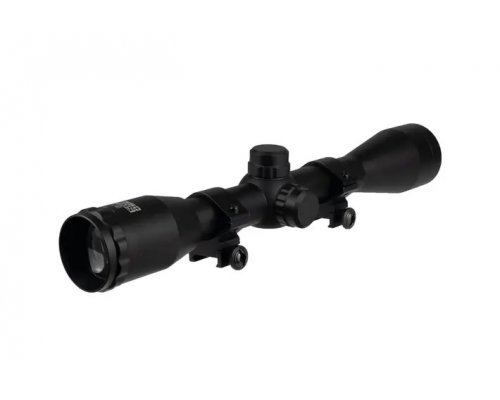  SWISS ARMS Aiming Scope 4x40 with mounted rings-1