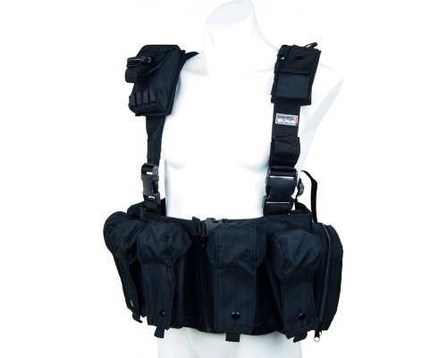Swiss Arms Tactical Vest/Chest Rig - Black-1