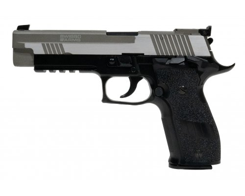 Swiss Arms Navy Pistol XXL Airline Dual Tone CO2 Blowback Airsoft-1