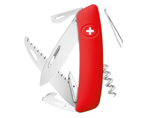 SWIZA D05 CRVENI Švicarski Preklopni Nož-1
