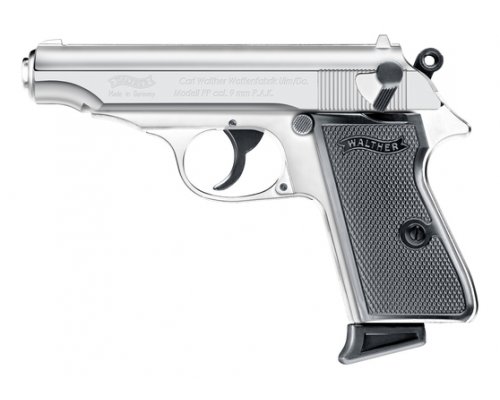 Walther PP startno-plinski pištolj CHROME-1