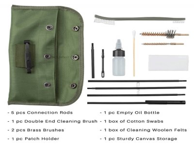 AR15 / M16 Gunsmithing Cleaning Kit Pouch-1