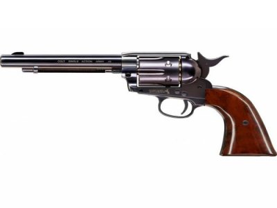 Air Revolver COLT SINGLE ACTION ARMY SAA PEACEMAKER BLUE FINISH Pellet-2